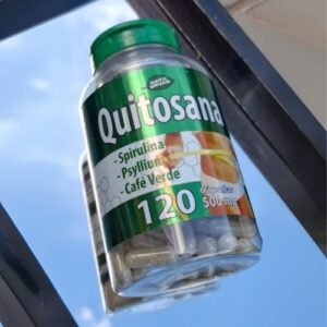 Combinação Quitosana + Spirulina + Psyllium + Café Verde